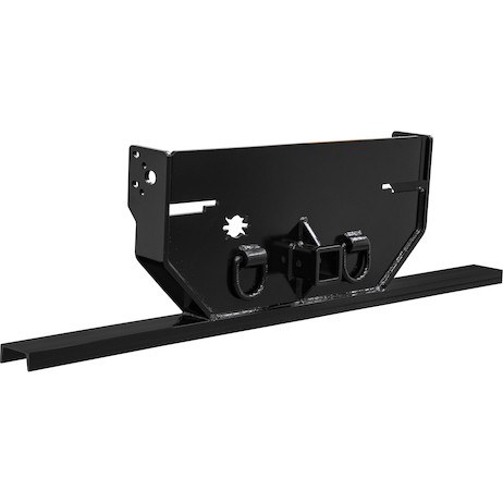 Buyers Products Trailer Hitch Rear, 2-1/2 Inch Receiver, Square Tube Welded, 20000 Pound Gross Trailer Weight, With 1/2 Inch Hitch Plate – 1809061A