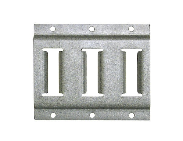 Buyers Products Tie Down Track, E-Track, 5 Foot Length, Powder Coated, Grey, Steel, Without Track Adapters – 1903055