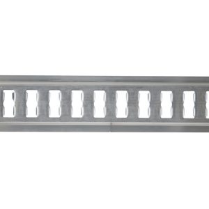 Buyers Products Tie Down Track, 10 Foot Length, Gray, Aluminum, Without Track Adapters – 1903110