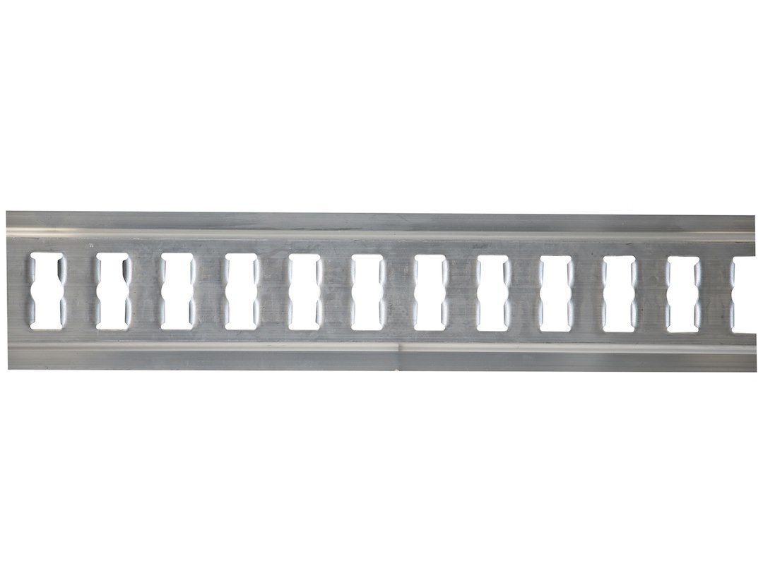 Buyers Products Tie Down Track, 10 Foot Length, Gray, Aluminum, Without Track Adapters – 1903110
