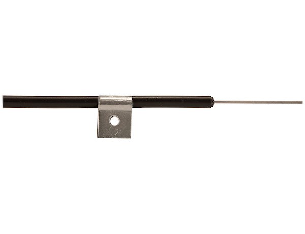 Buyers Products Mounting Clamp, 1/4 Inch Hole to Secure the Output End of Any 3/8 Conduit, Zinc Plated, Carbon Steel, Bolt-On, Single – 4100