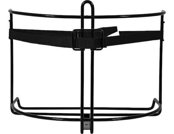 Buyers Products Drink Cooler Rack, Straps to Mount on Bed of Trailer, Powder Coated, Black, Steel, With Mounting Hardware – 5201007