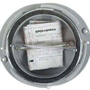 Buyers Products Certificate Holder, Used to Keep Documents Dry, Round, 8 Inch Diameter, Plastic, Bolt-On – 5201101