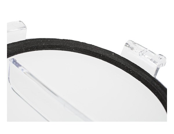 Buyers Products Certificate Holder, Used to Keep Documents Dry, Round, 8 Inch Diameter, Plastic, Bolt-On – 5201101