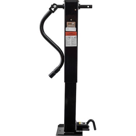 Buyers Products Trailer Tongue Jack, Manual, Side-Wind, Spring Assist Foot Return, 12000 Pound Capacity, 13 Inch Travel – 5391410HPKGD