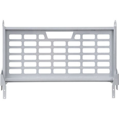 Buyers Products Headache Rack, Kabgard™, Louvered, Powder-Coat, White, Carbon Steel, For Service Body Trucks – 5404927