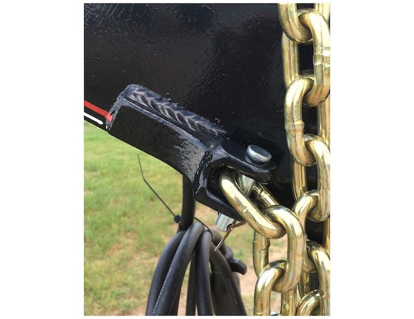 Buyers Products Trailer Safety Chain Hook Retainer, Forged Steel, Single, With Zinc-Plated Clevis Pin and Cotter, For 5/16 Inch Chain – 5471000