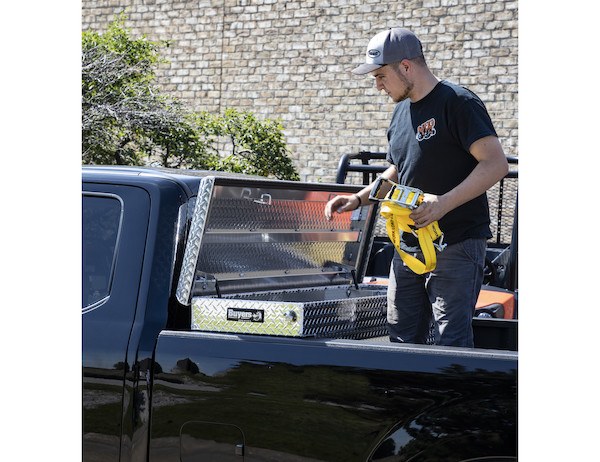 Buyers Products Tie Down Strap, Cargo Tie Down, 30 Foot Long, 3300 Pound Load Capacity, 10000 Pound Break Strength, With Ratchet, Polyester – 5483000