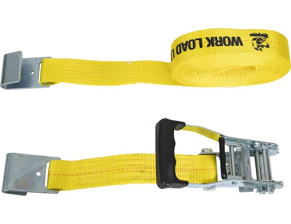 Buyers Products Tie Down Strap, Cargo Tie Down, 30 Foot Length X 2 Inch Width, With Ratchet, 3300 Pound Work Load Capacity – 5483000CC