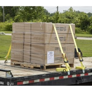 Buyers Products Tie Down Strap, Cargo Tie Down, 30 Foot Length X 2 Inch Width, 3300 Pounds, 10000 Pound Break Strength, With Ratchet – 5483005