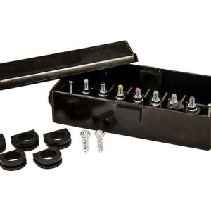 Buyers Products Wire Terminal Block, 7 Terminals, ABS Plastic – 5601101