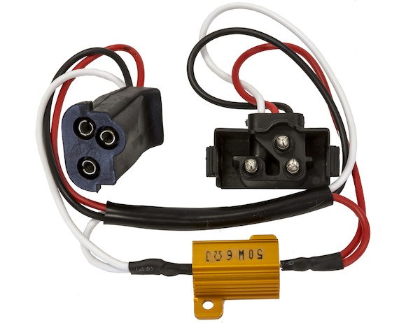 Buyers Products Turn Signal Wiring Harness, For Use with DOT Lights, 3 Wire, 3-PIN Right Angle Male Plug, 3-PIN Straight Female Plug – 5621012