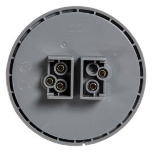 Buyers Products Trailer Light, Stop/ Turn/ Tail/ Backup Light, LED, Round, Clear/ Red Lens, 4.33 Inch Diameter X 0.94 Inch Depth – 5624130