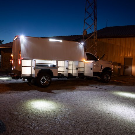 Buyers Products Rope Light, LED, Hard Wired, 48 Inch Length, IP68 Waterproof, Clear and Warm, Surface Mount, 3M Adhesive Tape Backing – 5625276