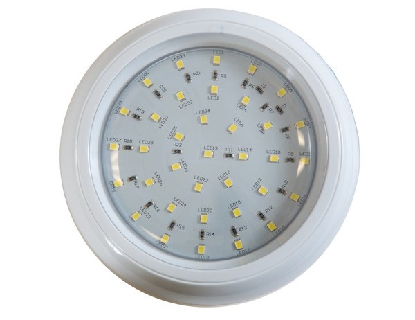 Buyers Products Dome Light, Clear Polycarbonate Lens, Plastic Housing, LED, 12-24 Volt, Surface Mount – 5625336