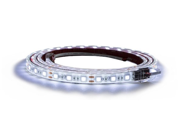 Buyers Products Rope Light, 90 Lights, Clear and Cool, Hard Wired, 12 Volt, 15.60 Watt, 60 Foot X 1/2 Inch, IP67 Waterproof – 5626191