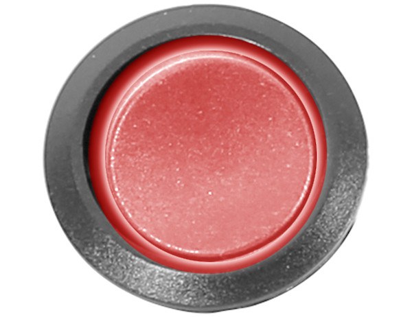 Buyers Products Multi Purpose Switch, On-Off, Rocker, Round, Illuminated, Red, Without Safety Cover – 6391100
