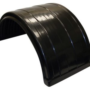 Buyers Products Fender, 50-1/2 Inch Width X 23-1/2 Inch Height X 26-1/2 Inch Depth, Bolt-On, Black, Polyethylene, Single – 8590245