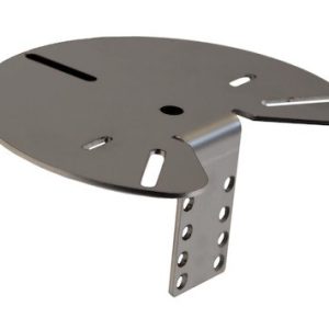 Buyers Products Warning Light Mount, Fits Most 6-1/4 Inch Diameter Light, Mirror Mount, Stainless Steel, Includes Mounting Hardware – 8891001