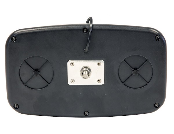 Buyers Products Warning Light, 11 Inch Length X 6-1/2 Inch Width X 2-1/4 Height, Magnetic and Permanent Surface Mounting, Strobe, Clear Lens – 8891040
