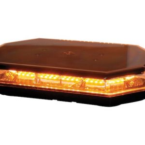 Buyers Products Warning Light, 15-1/4 Inch Length X 3 Inch Height, 56 Bulb, Mini Bar, 38 Watt/ 3.2 Amp at 12 Volt, LED, 10 Flash Patterns – 8891060