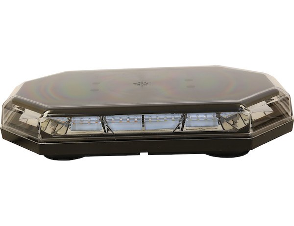 Buyers Products Warning Light, 15-1/4 Inch Length X 3 Inch Height, 56 Bulb, Mini Bar, 38 Watt/ 3.2 Amp at 12 Volt, LED, 10 Flash Patterns – 8891062