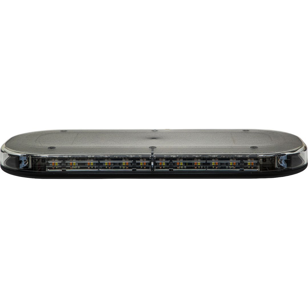 Buyers Products Warning Light, 15.74 Inch Width, 6.77 Inch Depth, 1.45 Inch Height, Mini Light Bar, Magnetic or Bolt-On Mount, LED, Oval – 8891160