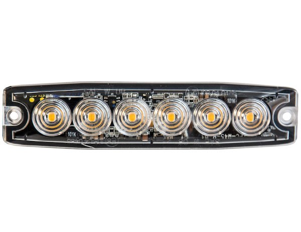 Buyers Products Warning Light, For Use on Work Trucks/ Utility Truck/ Trailers, 5.14 Inch Length X 1.18 Inch Width, Rectangular – 8892200