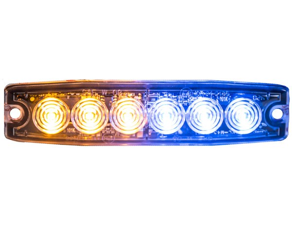 Buyers Products Warning Light, For Use on Work Trucks/ Utility Truck/ Trailers, 5.14 Inch Length X 1.18 Inch Width, Mini Bar – 8892208