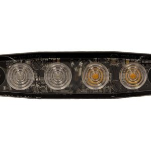 Buyers Products Warning Light, 4.38 Inch Length X 0.26 Inch Width X 1.18 Inch Hight, Rectangular, 0.65 Amp at 12 Volt, Surface Mount, Strobe – 8892248