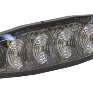 Buyers Products Warning Light, 4-1/2 Inch Length X 0.26 Inch Width X 1.18 Inch Hight, Mini Bar, Surface Mount, LED Strobe, Green Lens – 8892249