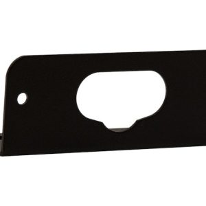 Buyers Products Warning Light Mount, Fits 3-3/8 Inch Thin Mount Surface Strobe Light, Vertical Mount, Black, Steel – 8892325