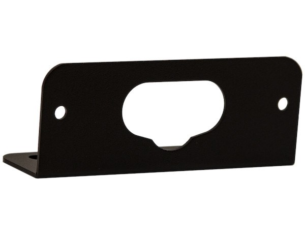 Buyers Products Warning Light Mount, Fits 3-3/8 Inch Thin Mount Surface Strobe Light, Vertical Mount, Black, Steel – 8892325