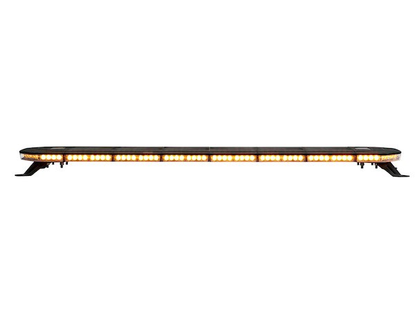 Buyers Products Warning Light, For Use on Work Trucks/ Safety Vehicles/ Utility Truck, 48 Inch Length, Amber/ Clear, 12 Volt DC – 8893148