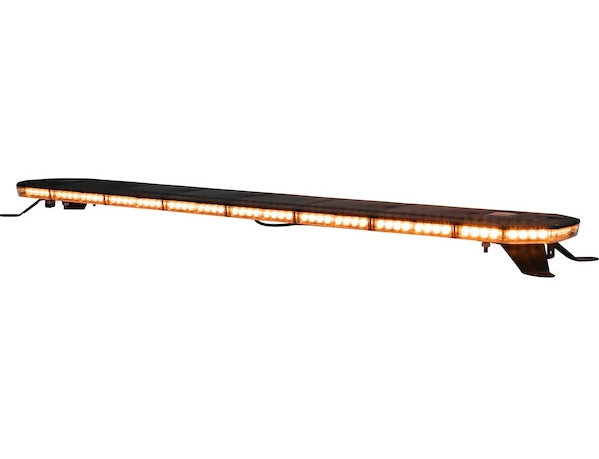 Buyers Products Warning Light, For Use on Work Trucks/ Safety Vehicles/ Utility Truck, 48 Inch Length, Amber/ Clear, 12 Volt DC – 8893148