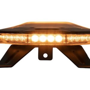 Buyers Products Warning Light, For Use on Work Trucks/ Safety Vehicles/ Utility Truck, 48 Inch Length, Amber/ Clear, 12 Volt DC – 8893148