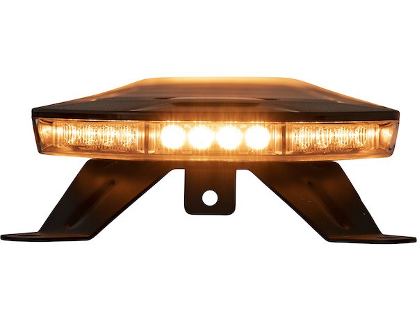 Buyers Products Warning Light, For Use on Work Trucks/ Safety Vehicles/ Utility Truck, 48 Inch Length, Amber/ Clear, 12 Volt DC – 8893148