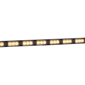 Buyers Products Warning Light, 36-1/2 Inch Length X 26 Inch Width X 1.18 Height, Full Bar, Surface Mount, LED, Amber, 22 Total Flash Pattern – 8894037