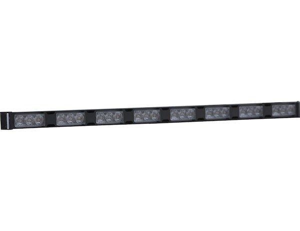 Buyers Products Warning Light, 36-1/2 Inch Length X 26 Inch Width X 1.18 Height, Full Bar, Surface Mount, LED, Amber, 22 Total Flash Pattern – 8894037