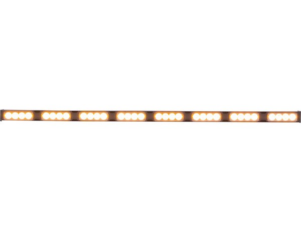 Buyers Products Warning Light, 36-1/2 Inch Length X 26 Inch Width X 1.18 Height, Full Bar, Surface Mount, LED, Amber, 22 Total Flash Pattern – 8894037