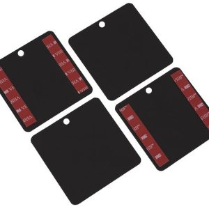 Buyers Products Warning Light Mount, For Mounting Light Bars and Warning Lights to Aluminum Cabs, 3-1/2 Inch X 3-1/2 Inch, Adhesive Back – 8895404