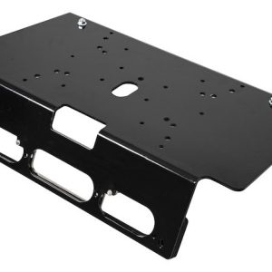 Buyers Products Light Bar Mounting Kit, Roof Mount, OEM Third Brake Light Location, Powder Coated, Black, Aluminum – 8895551