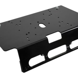 Buyers Products Light Bar Mounting Kit, Roof Mount, OEM Third Brake Light Location, Powder Coated, Black, Aluminum – 8895551