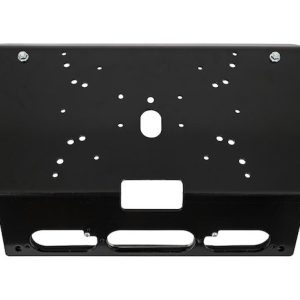 Buyers Products Light Bar Mounting Kit, Roof Mount, OEM Third Brake Light Location, Powder Coated, Black, Aluminum – 8895551