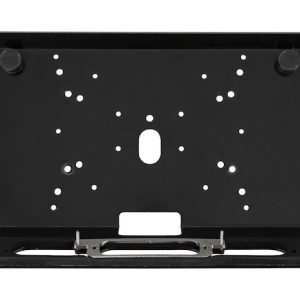 Buyers Products Light Bar Mounting Kit, Roof Mount, OEM Third Brake Light Location, Powder Coated, Black, Aluminum – 8895551
