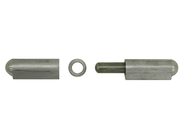 Buyers Products Door Hinge, Weld-On, Bullet Style, 3.15 Inch Length X 0.61 Inch Thickness, Aluminum, Single, With Stainless Pin and Bushing – AFSSP080