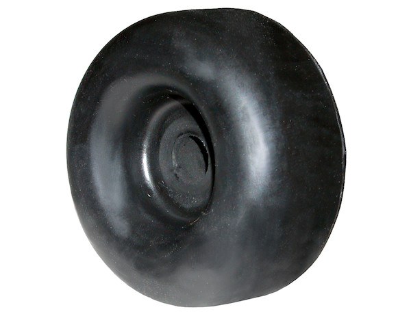 Buyers Products Door Stop Bumper, 2-1/2 Inch Diameter X 1 Inch Height, Black, Rubber, Single – B1001