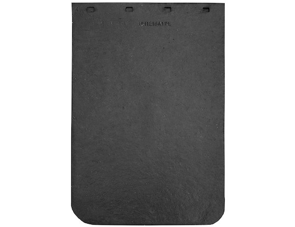 Buyers Products Mud Flap, Universal 12 Inch X 18 Inch, Set of 2, Flat, Without Logo, Smooth, Black, Rubber, Bolt on – B1218LSP
