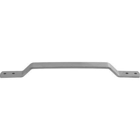 Buyers Products Exterior Grab Bar, Anodized, Aluminum, 16 Inch, Surface Mount, Flat Grab Handle, Single – B239916AL
