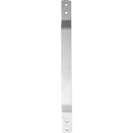 Buyers Products Exterior Grab Bar, Anodized, Aluminum, 16 Inch, Surface Mount, Flat Grab Handle, Single – B239916AL